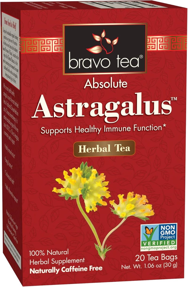 Bravo Teas Astragalus Herbal Tea - Caffeine Free - Image 1